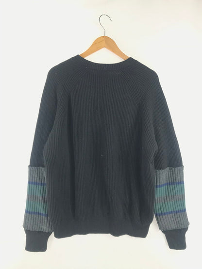 【中古品】【メンズ】 DIESEL ディーゼル K-LIEF KNIT SWEATER BLACK A06740 ニット セーター トップス 141-260807-rt-19-tagh サイズ：M カラー：ブラック 万代Net店