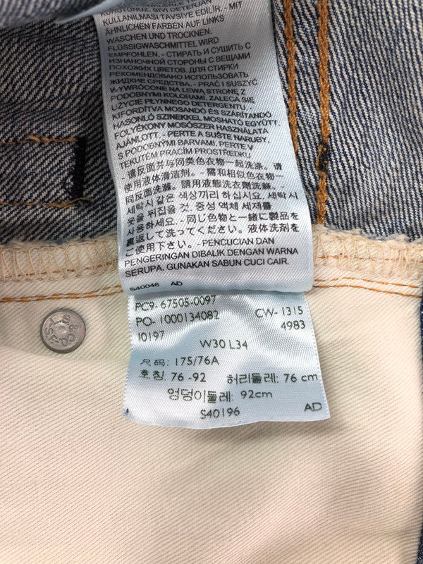 【現状渡し品】【メンズ】 LEVI'S VINTAGE CLOTHING リーバイス ビンテージ クロージング BIG E DENIM PANTS 67505-0097 1967年モデル 復刻 ビッグE デニム パンツ 157-260808-rt-17-tagh サイズ：W30 L34 カラー：インディゴ 万代Net店