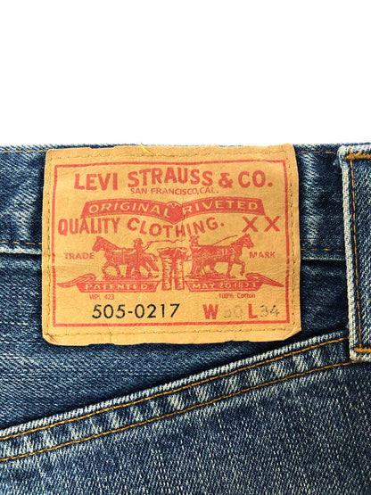 【現状渡し品】【メンズ】 LEVI'S VINTAGE CLOTHING リーバイス ビンテージ クロージング BIG E DENIM PANTS 67505-0097 1967年モデル 復刻 ビッグE デニム パンツ 157-260808-rt-17-tagh サイズ：W30 L34 カラー：インディゴ 万代Net店