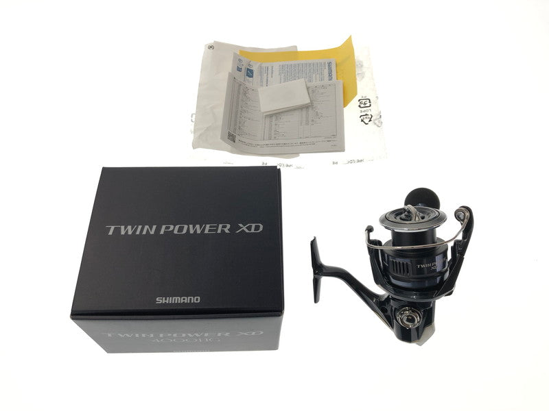 【中古美品】 SHIMANO シマノ 25 TWIN POWER 25 ツインパワーXD 4000HG スピニングリール 釣り具 釣り具等 134-260819-rt-05-tag 万代Net店