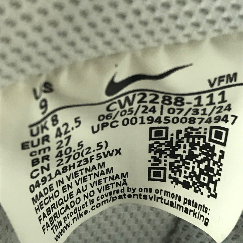 【中古品】【メンズ】 NIKE ナイキ AIR FORCE 1 '07 WHITE WHITE CW2288-111 エア フォース ワン スニーカー 靴 160-260806-rt-30-tagh サイズ：27cm US9 カラー：WHITE/WHITE 万代Net店