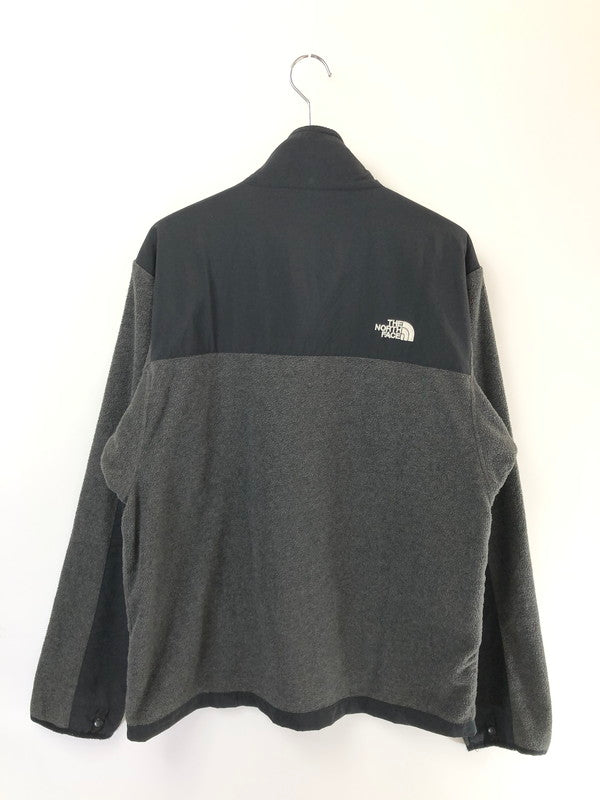 【中古品】【メンズ】 THE NORTH FACE ザ・ノースフェイス DENALI FLEECE JACKET BLACK GRAY デナリ フリース ジャケット アウター 144-260815-rt-09-tagh サイズ：XL カラー：ブラック 万代Net店
