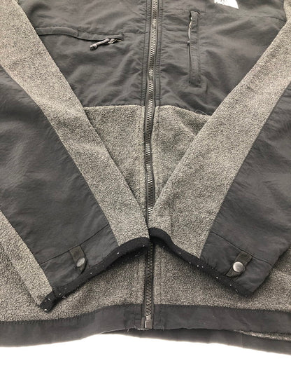 【中古品】【メンズ】 THE NORTH FACE ザ・ノースフェイス DENALI FLEECE JACKET BLACK GRAY デナリ フリース ジャケット アウター 144-260815-rt-09-tagh サイズ：XL カラー：ブラック 万代Net店