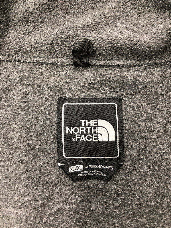 【中古品】【メンズ】 THE NORTH FACE ザ・ノースフェイス DENALI FLEECE JACKET BLACK GRAY デナリ フリース ジャケット アウター 144-260815-rt-09-tagh サイズ：XL カラー：ブラック 万代Net店