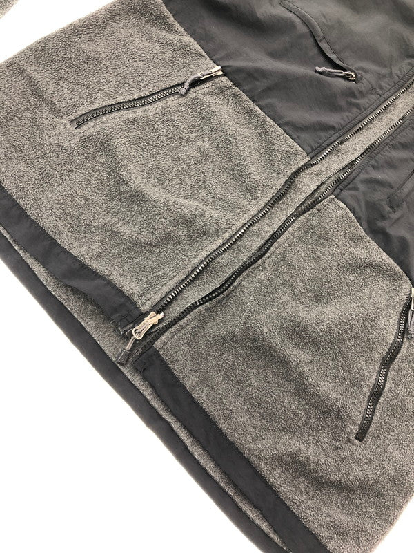 【中古品】【メンズ】 THE NORTH FACE ザ・ノースフェイス DENALI FLEECE JACKET BLACK GRAY デナリ フリース ジャケット アウター 144-260815-rt-09-tagh サイズ：XL カラー：ブラック 万代Net店