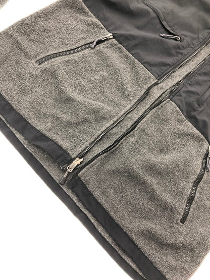 【中古品】【メンズ】 THE NORTH FACE ザ・ノースフェイス DENALI FLEECE JACKET BLACK GRAY デナリ フリース ジャケット アウター 144-260815-rt-09-tagh サイズ：XL カラー：ブラック 万代Net店