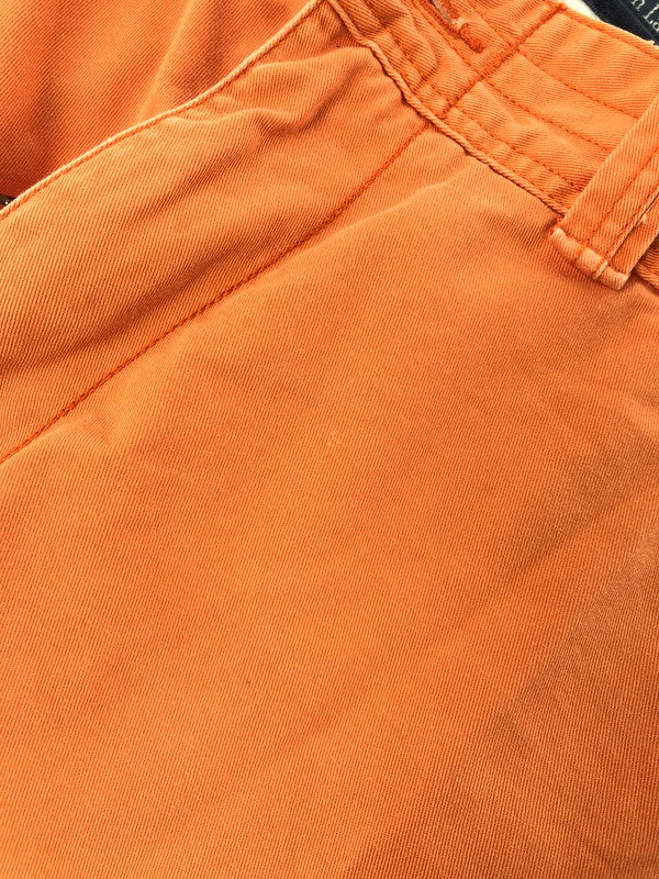 【現状渡し品】【メンズ】 POLO RALPH LAUREN ポロ ラルフ ローレン CARGO SHORT ORENGE カーゴ ショート パンツ ボトムス 157-260808-rt-19-tagh サイズ：38 カラー：オレンジ 万代Net店