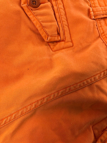 【現状渡し品】【メンズ】 POLO RALPH LAUREN ポロ ラルフ ローレン CARGO SHORT ORENGE カーゴ ショート パンツ ボトムス 157-260808-rt-19-tagh サイズ：38 カラー：オレンジ 万代Net店