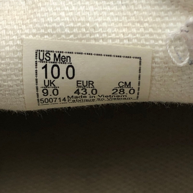 【現状渡し品】【メンズ】 VANS バンズ SLIP-ON PRO CHECKER WHITE BLACK VN0A347VAPK スリッポン プロ スニーカー 靴 163-260807-rt-28-tagh サイズ：28cm US10 カラー：ホワイト/ブラック 万代Net店