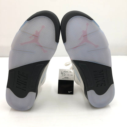 【中古美品】【メンズ】 NIKE ナイキ AIR JORDAN 5 RETRO　PINK エア ジョーダン 5 レトロ スニーカー 靴 160-260807-rt-24-tagh サイズ：27.5cm US9.5 カラー：ホワイト 万代Net店