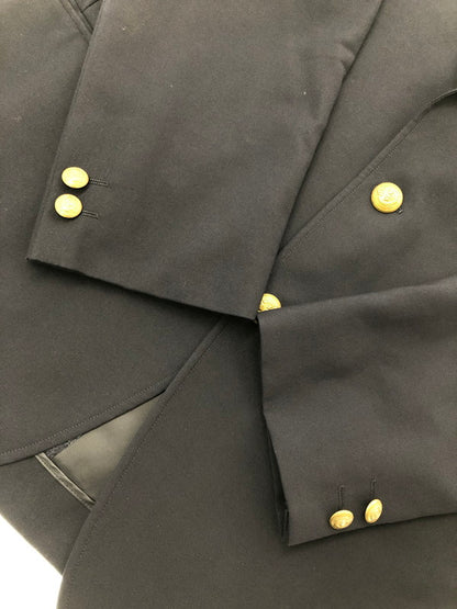 【中古品】【メンズ】 VAN JAC ヴァン ジャケット TAILORED JACKET VAB-78 中国製 金ボタン テーラードジャケット ライトアウター 146-260815-rt-05-tagh サイズ：AB5 カラー：ネイビー 万代Net店