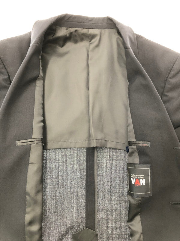 【中古品】【メンズ】 VAN JAC ヴァン ジャケット TAILORED JACKET VAB-78 中国製 金ボタン テーラードジャケット ライトアウター 146-260815-rt-05-tagh サイズ：AB5 カラー：ネイビー 万代Net店