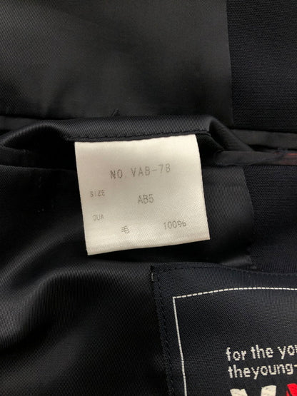 【中古品】【メンズ】 VAN JAC ヴァン ジャケット TAILORED JACKET VAB-78 中国製 金ボタン テーラードジャケット ライトアウター 146-260815-rt-05-tagh サイズ：AB5 カラー：ネイビー 万代Net店