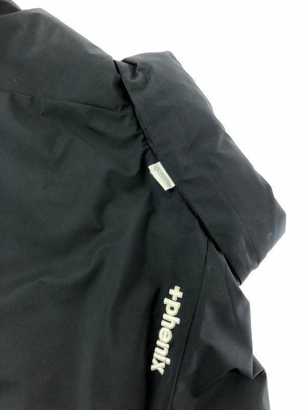 【中古品】【メンズ】 +PHENIX フェニックス WINDSTOPPER BY GORE-TEX LABS DOWN COAT P00-24015 ウィンド ストッパー ゴア テックス ダウン コート アウター 144-260809-rt-05-tagh サイズ：M カラー：ブラック 万代Net店