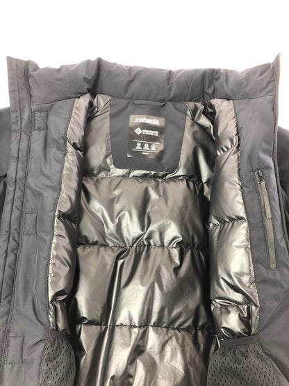 【中古品】【メンズ】 +PHENIX フェニックス WINDSTOPPER BY GORE-TEX LABS DOWN COAT P00-24015 ウィンド ストッパー ゴア テックス ダウン コート アウター 144-260809-rt-05-tagh サイズ：M カラー：ブラック 万代Net店