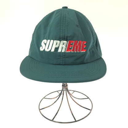【中古品】【メンズ】 SUPREME シュプリーム 18SS 2-TONE NYLON 6-PANEL CAP 2トーン ナイロン 6パネルキャップ 帽子 185-260809-hi-08-tagh サイズ：F カラー：グリーン 万代Net店