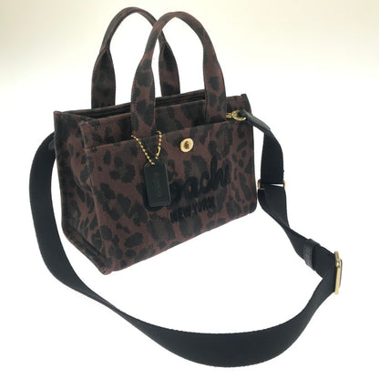 【中古品】【レディース】 COACH コーチ ANIMAL TOTE WINE RED F2557-CP769 アニマル トート カバン 180-260813-rt-03-tagh カラー：ブラウン 万代Net店