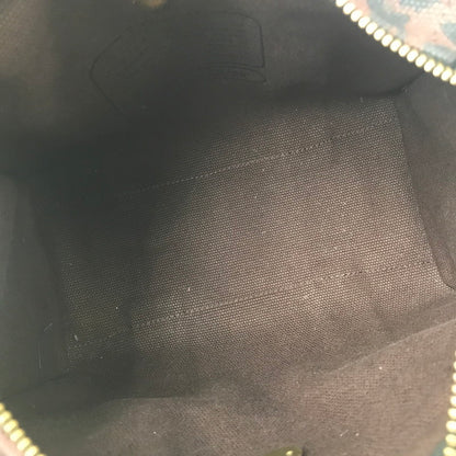 【中古品】【レディース】 COACH コーチ ANIMAL TOTE WINE RED F2557-CP769 アニマル トート カバン 180-260813-rt-03-tagh カラー：ブラウン 万代Net店