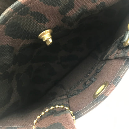 【中古品】【レディース】 COACH コーチ ANIMAL TOTE WINE RED F2557-CP769 アニマル トート カバン 180-260813-rt-03-tagh カラー：ブラウン 万代Net店
