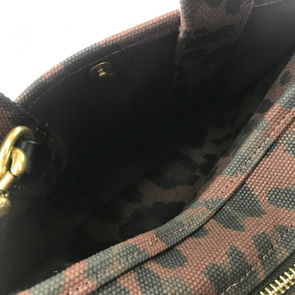 【中古品】【レディース】 COACH コーチ ANIMAL TOTE WINE RED F2557-CP769 アニマル トート カバン 180-260813-rt-03-tagh カラー：ブラウン 万代Net店
