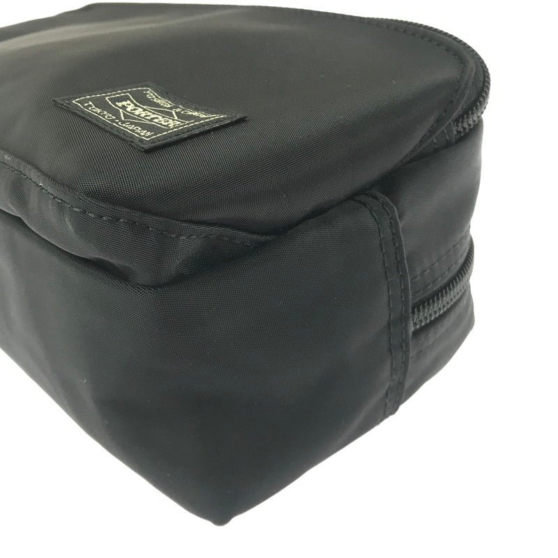 【中古品】【メンズ】 PORTER ポーター TIME POUCH BLACK タイム ポーチ カバン 吉田カバン 188-260813-rt-04-tagh カラー：ブラック 万代Net店