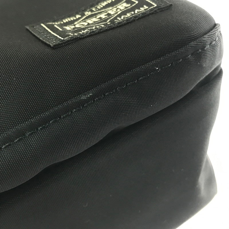 【中古品】【メンズ】 PORTER ポーター TIME POUCH BLACK タイム ポーチ カバン 吉田カバン 188-260813-rt-04-tagh カラー：ブラック 万代Net店