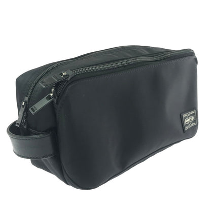 【中古品】【メンズ】 PORTER ポーター TIME POUCH BLACK タイム ポーチ カバン 吉田カバン 188-260813-rt-04-tagh カラー：ブラック 万代Net店