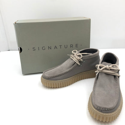 【中古美品】【メンズ】 CLARKS クラークス TORHILL HI GORE-TEX GRAY 26178272 トーヒル ハイ ゴアテックス 靴 164-260807-rt-26-tagh サイズ：UK8 1/2 EUR 42 1/2 カラー：グレー 万代Net店