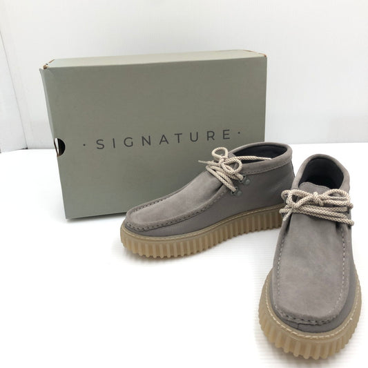 【中古美品】【メンズ】 CLARKS クラークス TORHILL HI GORE-TEX GRAY 26178272 トーヒル ハイ ゴアテックス 靴 164-260807-rt-26-tagh サイズ：UK8 1/2 EUR 42 1/2 カラー：グレー 万代Net店