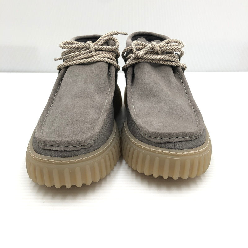 【中古美品】【メンズ】 CLARKS クラークス TORHILL HI GORE-TEX GRAY 26178272 トーヒル ハイ ゴアテックス 靴 164-260807-rt-26-tagh サイズ：UK8 1/2 EUR 42 1/2 カラー：グレー 万代Net店