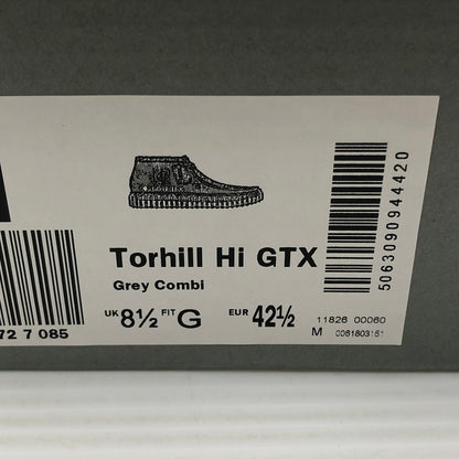 【中古美品】【メンズ】 CLARKS クラークス TORHILL HI GORE-TEX GRAY 26178272 トーヒル ハイ ゴアテックス 靴 164-260807-rt-26-tagh サイズ：UK8 1/2 EUR 42 1/2 カラー：グレー 万代Net店