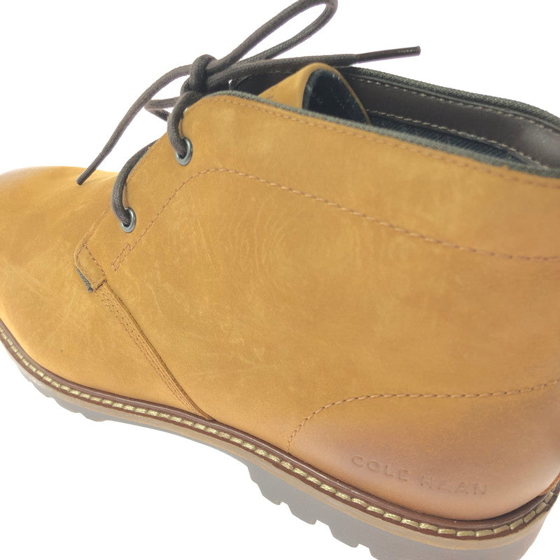 【中古美品】【メンズ】 COLE HAAN コールハーン CHUKKA BOOTS BROWN C39163 チャッカ ブーツ 靴 164-260812-rt-09-tagh サイズ：26.5cm US9 カラー：ブラウン系 万代Net店