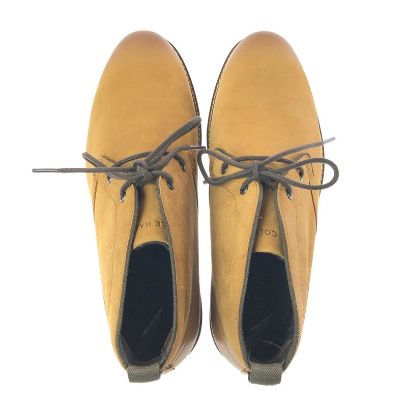 【中古美品】【メンズ】 COLE HAAN コールハーン CHUKKA BOOTS BROWN C39163 チャッカ ブーツ 靴 164-260812-rt-09-tagh サイズ：26.5cm US9 カラー：ブラウン系 万代Net店