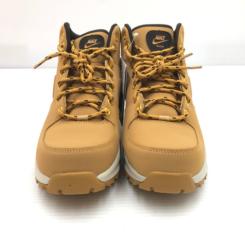 【中古品】【メンズ】 NIKE ナイキ MANOA LEATHER CAMEL 454350-700 マノア レザー キャメル スニーカー 靴 160-260807-rt-23-tagh サイズ：26.5cm US8.5 カラー：キャメル 万代Net店