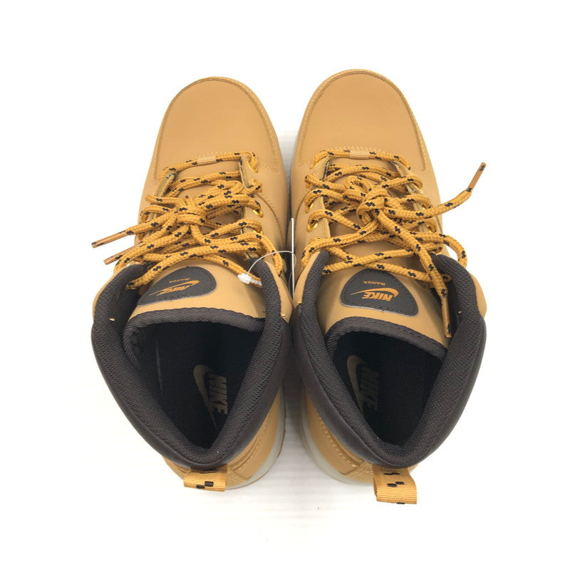 【中古品】【メンズ】 NIKE ナイキ MANOA LEATHER CAMEL 454350-700 マノア レザー キャメル スニーカー 靴 160-260807-rt-23-tagh サイズ：26.5cm US8.5 カラー：キャメル 万代Net店
