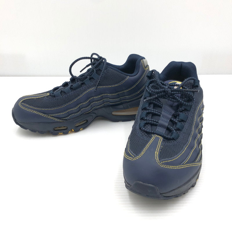 【中古品】【メンズ】 NIKE ナイキ AIR MAX 95 OG BIG BUBBLE OBSIDIAN VARSITY MAIZE IB7936-400 エア マックス 95 スニーカー 靴 160-260807-rt-27-tagh サイズ：27cm US9 カラー：OBSIDIAN/OBSIDIAN-VARSITY MAIZE 万代Net店