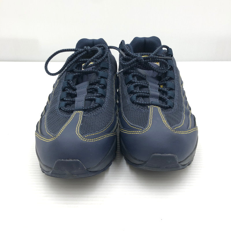 【中古品】【メンズ】 NIKE ナイキ AIR MAX 95 OG BIG BUBBLE OBSIDIAN VARSITY MAIZE IB7936-400 エア マックス 95 スニーカー 靴 160-260807-rt-27-tagh サイズ：27cm US9 カラー：OBSIDIAN/OBSIDIAN-VARSITY MAIZE 万代Net店