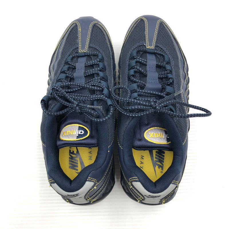 【中古品】【メンズ】 NIKE ナイキ AIR MAX 95 OG BIG BUBBLE OBSIDIAN VARSITY MAIZE IB7936-400 エア マックス 95 スニーカー 靴 160-260807-rt-27-tagh サイズ：27cm US9 カラー：OBSIDIAN/OBSIDIAN-VARSITY MAIZE 万代Net店
