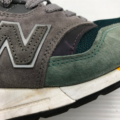 【中古品】【メンズ】 NEW BALANCE ニューバランス 997 GRAY GREEN DUCK CAMO M997NM USA製 997 スニーカー 靴 162-260807-rt-29-tagh サイズ：26.5cm US8 1/2 カラー：グリーン/グレー 万代Net店