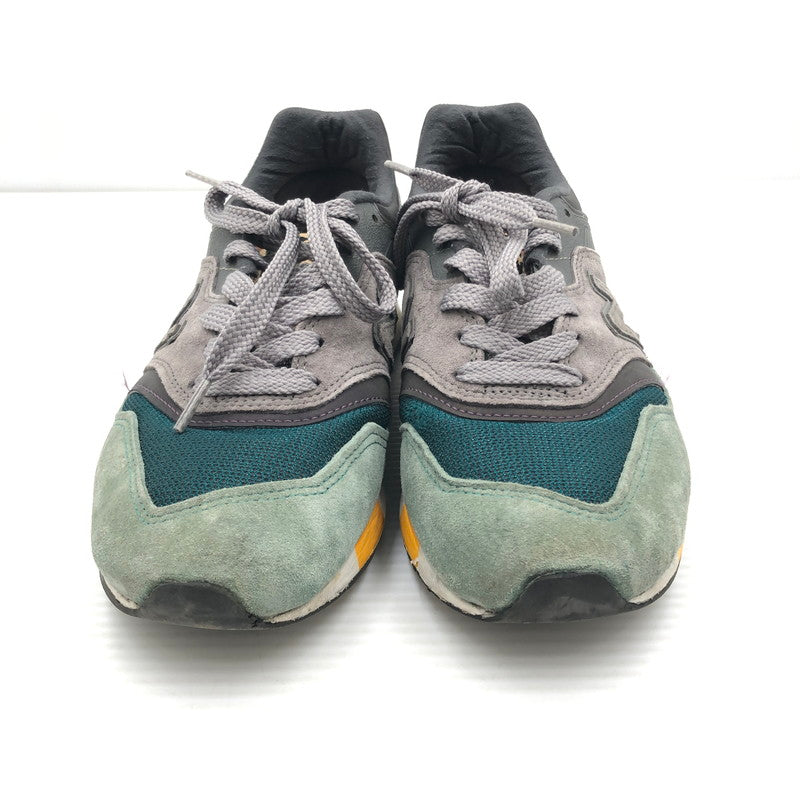 【中古品】【メンズ】 NEW BALANCE ニューバランス 997 GRAY GREEN DUCK CAMO M997NM USA製 997 スニーカー 靴 162-260807-rt-29-tagh サイズ：26.5cm US8 1/2 カラー：グリーン/グレー 万代Net店