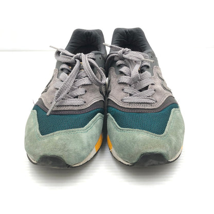 【中古品】【メンズ】 NEW BALANCE ニューバランス 997 GRAY GREEN DUCK CAMO M997NM USA製 997 スニーカー 靴 162-260807-rt-29-tagh サイズ：26.5cm US8 1/2 カラー：グリーン/グレー 万代Net店