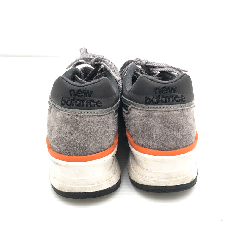 【中古品】【メンズ】 NEW BALANCE ニューバランス 997 GRAY GREEN DUCK CAMO M997NM USA製 997 スニーカー 靴 162-260807-rt-29-tagh サイズ：26.5cm US8 1/2 カラー：グリーン/グレー 万代Net店