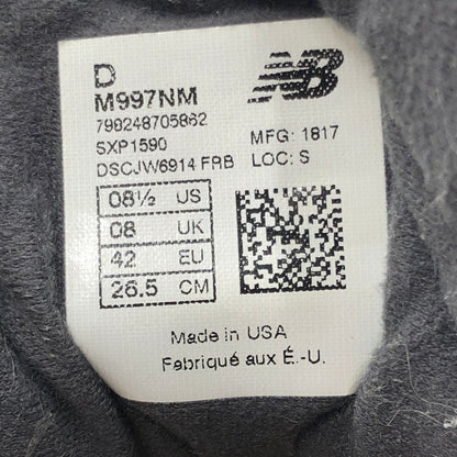 【中古品】【メンズ】 NEW BALANCE ニューバランス 997 GRAY GREEN DUCK CAMO M997NM USA製 997 スニーカー 靴 162-260807-rt-29-tagh サイズ：26.5cm US8 1/2 カラー：グリーン/グレー 万代Net店