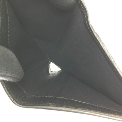 【中古品】【メンズ】 IL BISONTE イルビゾンテ BASIC DESIGN BI-FOLD WALLET BLACK 5472300840 ベーシック デザイン ウォレット 二つ折り財布 200-260812-rt-17-tagh カラー：ブラック 万代Net店