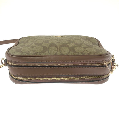 【中古品】【メンズ】 COACH コーチ JES CROSSBODY IN SIGNATURE CANVAS BROWN 68168 クロスボディ イン シグネイチャ キャンバス カバン 180-260813-rt-02-tagh カラー：ブラウン 万代Net店
