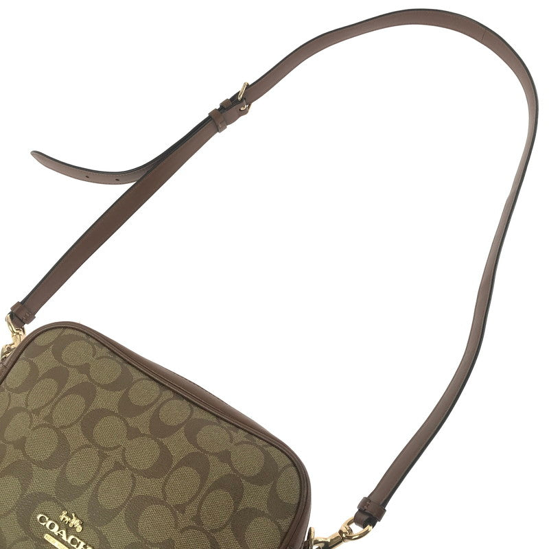 【中古品】【メンズ】 COACH コーチ JES CROSSBODY IN SIGNATURE CANVAS BROWN 68168 クロスボディ イン シグネイチャ キャンバス カバン 180-260813-rt-02-tagh カラー：ブラウン 万代Net店