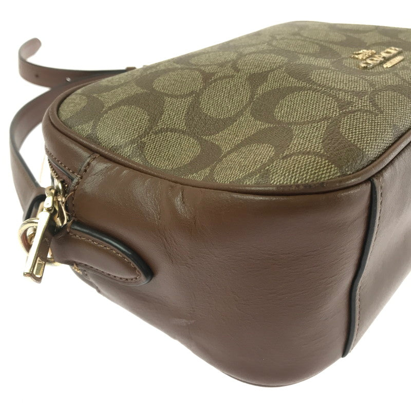 【中古品】【メンズ】 COACH コーチ JES CROSSBODY IN SIGNATURE CANVAS BROWN 68168 クロスボディ イン シグネイチャ キャンバス カバン 180-260813-rt-02-tagh カラー：ブラウン 万代Net店