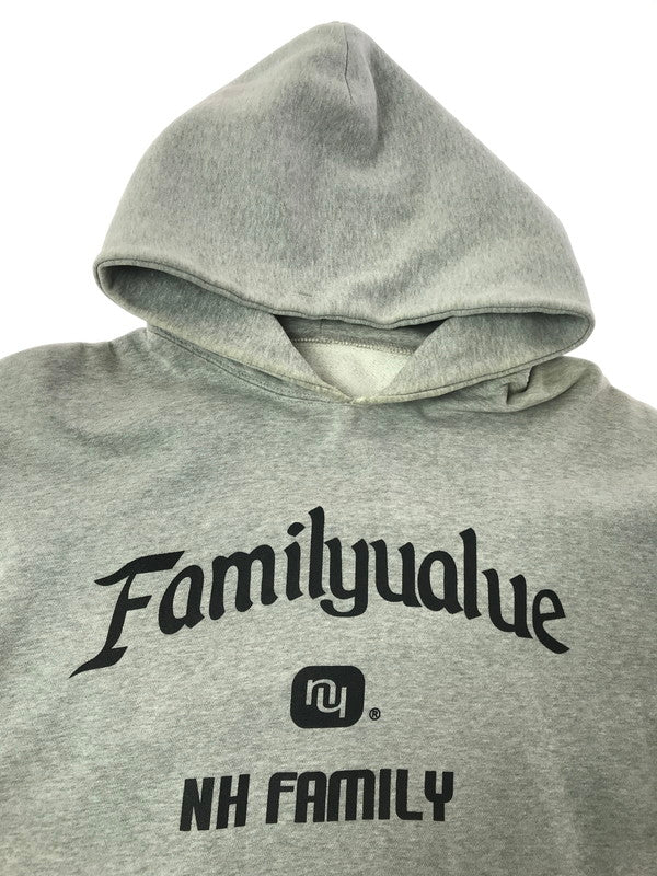 【現状渡し品】【メンズ】 WTAPS ダブル タップス × NEIGHBORHOOD ネイバーフッド RIPPER FAMILIYVALUE 192ATNHD-CSM035 リッパーファミリーバリュー パーカー トップス 142-260807-rt-20-tagh サイズ：L カラー：グレー 万代Net店