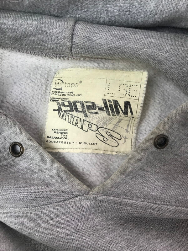 【現状渡し品】【メンズ】 WTAPS ダブル タップス × NEIGHBORHOOD ネイバーフッド RIPPER FAMILIYVALUE 192ATNHD-CSM035 リッパーファミリーバリュー パーカー トップス 142-260807-rt-20-tagh サイズ：L カラー：グレー 万代Net店