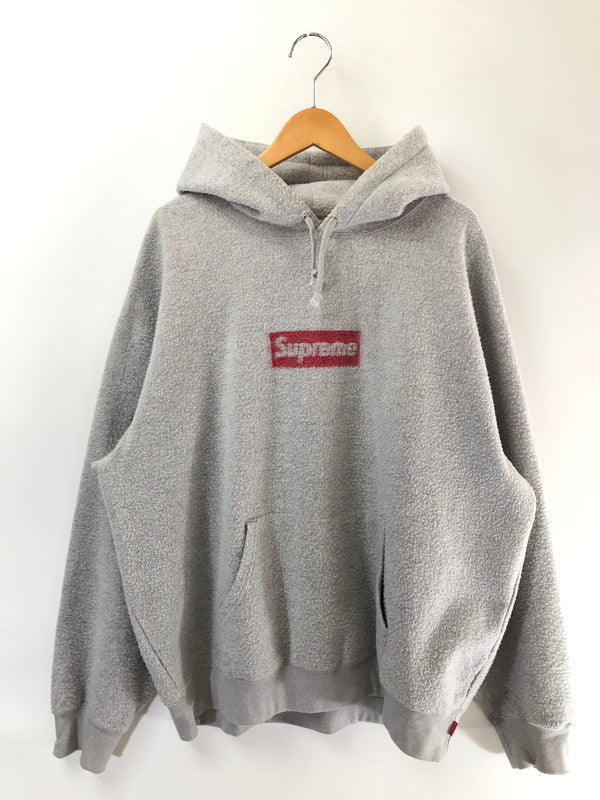 【中古品】【メンズ】 SUPREME シュプリーム 23SS INSIDE OUT BOX LOGO HOODED SWEATSHIRT インサイド アウト ボックス ロゴ フーデッド スウェットシャツ パーカー トップス 149-260808-rt-10-tagh サイズ：XL カラー：グレー 万代Net店